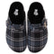 Snuggs Clogs Black x Indigo Checkered